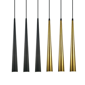 <span class=keywords><strong>Lampadario</strong></span> Moderno <span class=keywords><strong>a</strong></span> Tubo Conico Lungo in Alluminio, Faretto da Comodino per Camera da Letto, Lampada <span class=keywords><strong>a</strong></span> Sospensione per Cucina, Bar e Ristorante - Product Image 3