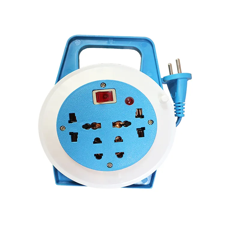 OSWELL Multi Extension Cable Reel with round pin plug price