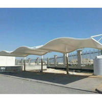 Membrane de toiture en tissu PVDF pour dôme gonflable, couverture d'entrepôt, auvent de parking, bâche tendue, bâche occultante, pare-soleil