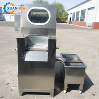 Machine d'injection automatique industrielle de viande à moteur multi-aiguilles pour l'injection de marinade aromatisée pour la viande de poulet, de bœuf et de fruits de mer (pour la m'oléfaction)