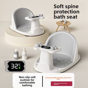 Set Sedile <span class=keywords><strong>da</strong></span> <span class=keywords><strong>Bagno</strong></span> Multifunzione con Sensore di Temperatura <span class=keywords><strong>per</strong></span> Neonati, Sedile Universale in Plastica <span class=keywords><strong>per</strong></span> <span class=keywords><strong>Vasca</strong></span> <span class=keywords><strong>da</strong></span> <span class=keywords><strong>Bagno</strong></span>, <span class=keywords><strong>Ausilio</strong></span> <span class=keywords><strong>per</strong></span> il Bagnetto dei Bambini - Product Image 3