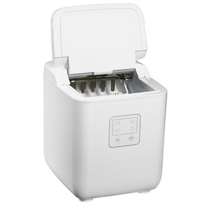 Macchina per il ghiaccio da appoggio portatile con alloggiamento automatico in acciaio inossidabile per la casa - Product Image 3