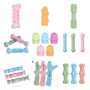 <b>Smart</b> Interactive Nature Rubber Squeaky <b>Ball</b> Nontoxic Puppy Dog Molar Tooth Chew Toy Daily Use Slow Feeder Dog Toys Accessories - Product Image 5