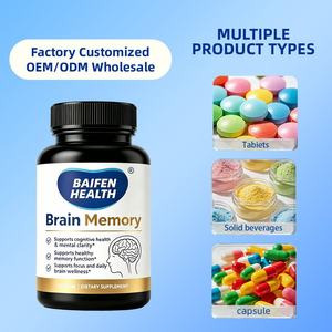 Tabletas de Apoyo Cerebral de Marca Privada OEM/ODM, Enfoque Cognitivo, Claridad Mental, Bienestar Cerebral - Product Image 4