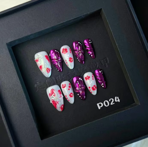 Appuyez sur les ongles <span class=keywords><strong>grossiste</strong></span> 100% ongles en acrylique faits à la main prix usine - Product Image 3