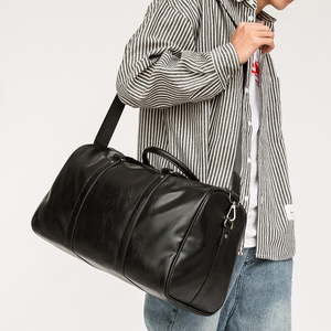 <span class=keywords><strong>Sac</strong></span> de voyage unisexe en cuir PU personnalisé, style géométrique, pour affaires, extérieur, rangement, bagage <span class=keywords><strong>à</strong></span> <span class=keywords><strong>main</strong></span> - Product Image 5