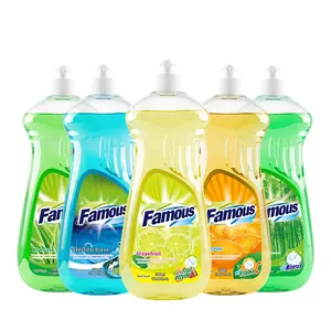 Wholesale Dish Wash Liquid Detergent with Lime Cleaner Washing Dishes Fruit Dish Washing Liquid Detergent liquid