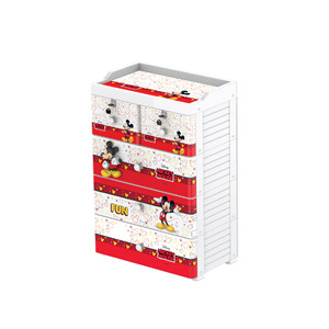 Meuble de rangement à tiroirs (4 niveaux) de 47x29x70 cm, pour un rangement organisé avec une garantie de précision de qualité de ±1 %. - Product Image 3