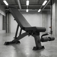 Banc de musculation de 1300 lb avec appui-tête, capacité lourde |   9-4-4 90 °   Chaise d'exercice inclinable et réglable pour la maison et la salle de sport