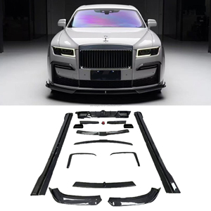 ชุดแต่งคาร์บอนไฟเบอร์สำหรับ Rolls-Royce Ghost ชุดอัพเกรด Ghost สไตล์ MSY คาร์บอนไฟเบอร์  ลิ้นหน้า ดิฟฟิวเซอร์ สปอยเลอร์ สเกิร์ตข้าง - Product Image 1