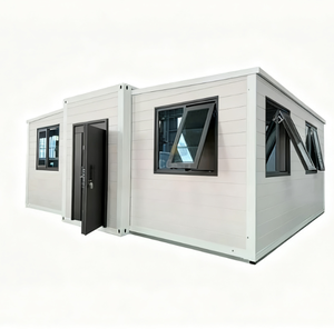 Gran oferta, casa móvil plegable de 40 pies y 20 pies, casa prefabricada de dos dormitorios, casa contenedor extensible para sala de estar y uso <span class=keywords><strong>en</strong></span> almacén - Product Image 1