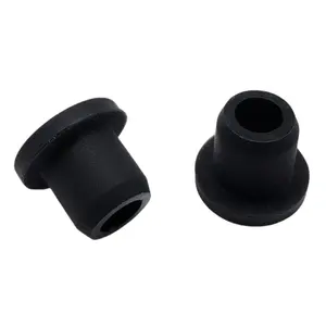 Custom T Shape Black White Rubber Plugs Waterproof Hole Stopper Dust Cap Different Dimensions With Moulding Cutting Processing