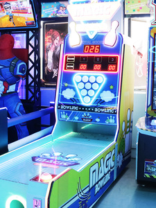 Máquina de Videojuegos de Bolos Mágico para Niños, Juego de Arcade Operado con Monedas para Centros de Juego, JiaXin JX-BL01 Inglés - Product Image 2
