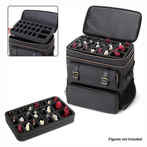 Горячая распродажа: портативный органайзер для миниатюр и кубиков D&D, чехол для хранения для мастеров игр Dungeons and Dragons - Product Image 2