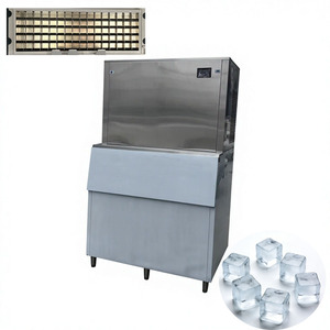 Heavy Duty Commercial <b>Cube</b> <b>Ice</b> <b>Machine</b> 1000kg for Beverage Shop and Milk Tea Store - Product Image 1