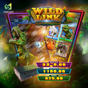 Personalizado versión en inglés al por mayor 43 pulgadas máquina PCB carrete tablero de juego Wild Link Snow Wolf Skill Mother Board - Product Image 1