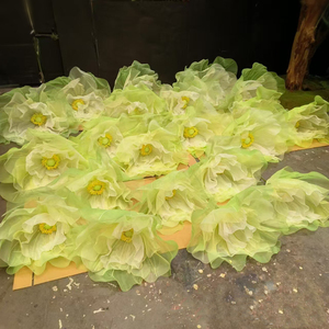 Custom Magic Large Lightening Peony <strong>Flower</strong> Handmade Atmosphere Giant <strong>Flowers</strong> Petal Induction <strong>Flower</strong> For Shopping Mall Photoprops