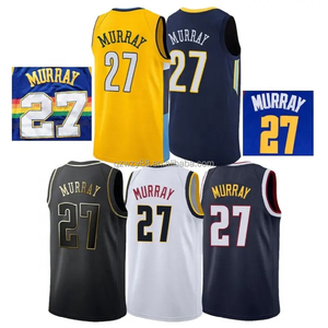 Jamal Murray chất lượng tốt nhất cộng với kích thước khâu áo bóng rổ quốc gia - Product Image 1