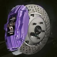 Vente flash Mise à niveau 9200 Kit d'étriers de frein surdimensionnés Disque de frein 330/345 mm Rotor Jantes 16/17/18 pouces pour Ford Hyundai KIA Peugeot Citroën
