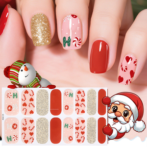 Pegatinas <span class=keywords><strong>de</strong></span> <span class=keywords><strong>Uñas</strong></span> Navideñas al por Mayor, <span class=keywords><strong>Uñas</strong></span> Navideñas <span class=keywords><strong>de</strong></span> Color Rojo, Envolturas Autoadhesivas <span class=keywords><strong>para</strong></span> <span class=keywords><strong>Uñas</strong></span> <span class=keywords><strong>para</strong></span> <span class=keywords><strong>Navidad</strong></span> - Product Image 3