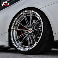 Jantes forgées monobloc chromées à 10 rayons courbés, polies, 19, 20, 21 pouces, 5x114.3, 5x120 pour Lexus, Honda, Toyota