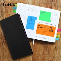 Kataoka — ensemble de Notes adhésives réutilisables pour planificateur, feuillet autocollant effaçable et facile à coller, pour l'école ou le bureau, 390 pièces