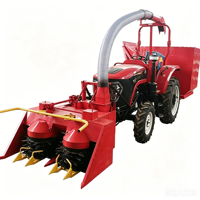 Moissonneuse-batteuse automotrice pour fourrage vert, mini-moissonneuse-batteuse à maïs, moissonneuse-batteuse à ensilage monocouloir