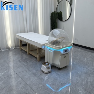 Kisen Portable Shampoo <b>Bed</b> with Led Light Water Storage for Salon Use Removable Design <b>Easy</b> to Clean Durable and Efficient - Product Image 2