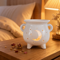 Diffuseur d'huiles essentielles en céramique mignon, décoration d'intérieur, porte-encens et brûleur d'encens, aromathérapie, rafraîchisseur d'air