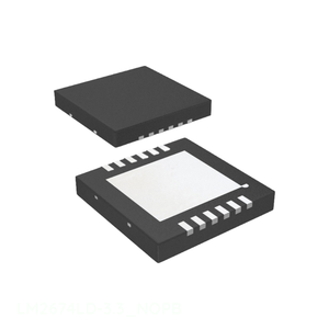 Power Management (PMIC) 16 WFDFN ชิ้นส่วนอิเล็กทรอนิกส์ LM2674LD-3.3/NOPB ซื้อออนไลน์มีสินค้าในสต็อก - Product Image 1