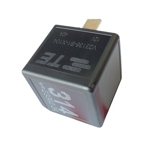 <span class=keywords><strong>Relais</strong></span> automobile authentique TE Connectivity V23136-B1-X104 <span class=keywords><strong>12V</strong></span> 40A 4 broches F4 A pour le contrôle du moteur du ventilateur ABS - Product Image 1