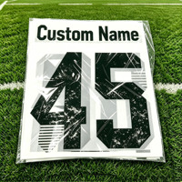 Transferts thermocollants en plastisol DTF pour l'impression en gros de motifs, logos, numéros de maillots de football et lettres pour vêtements de sport et t-shirts