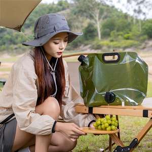 Vessie d'hydratation pratique pour les aventures en plein air-Sac de rangement polyvalent Joint vide à remplissage rapide pour les pique-niques de randonnée en voyage - Product Image 1