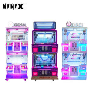 Rainbow Mini Crane Machine 8 Mini y Challenger Push Hand Forge Garra Piedra Complemento Premio Ellos Escriben - Product Image 6