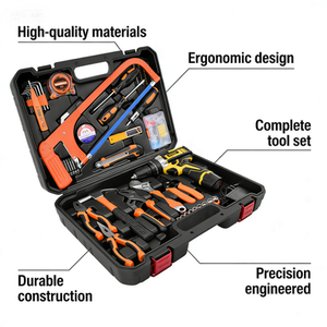 Kit <span class=keywords><strong>de</strong></span> <span class=keywords><strong>Herramientas</strong></span> Eléctricas Multifuncional <span class=keywords><strong>con</strong></span> Taladro Inalámbrico, <span class=keywords><strong>Caja</strong></span> <span class=keywords><strong>de</strong></span> <span class=keywords><strong>Herramientas</strong></span> para el Hogar, <span class=keywords><strong>Herramientas</strong></span> Especiales para Trabajos en Madera, Reparación y Decoración - Product Image 3