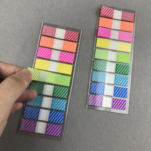Notas Adhesivas de Colores de Alta Calidad, Etiquetas Adhesivas Impermeables, Separadores de Etiquetas, Notas Adhesivas, Pestañas de Índice de PET, Papelería - Product Image 5