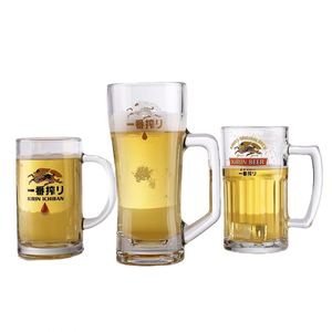 Wholesale Customization Pub Drinking Glasses Steins <b>Mugs</b> Traditional Beer <b>Mug</b> Glasses Solid Heavy <b>Large</b> Beer Glasses with Handle - Product Image 4