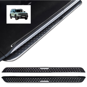 Marchepied en alliage d'aluminium pour marchepied latéral de voiture pour les marchepieds à seuils fixes de Beijing BJ30 - Product Image 2