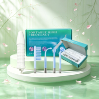 Appareil de soin du visage à haute fréquence Darsonval, baguette de thérapie beauté professionnelle, compatible avec les prises AU/US