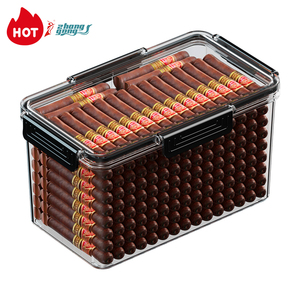 Zhanggong xách tay độ ẩm không đổi hộp xì gà Vàng kín công suất lớn giữ xì gà - Product Image 1