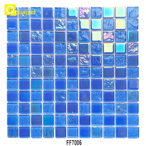Mosaico <span class=keywords><strong>de</strong></span> Cristal Iridiscente <span class=keywords><strong>de</strong></span> Lujo para Piscina, Baño y Cocina, Venta al Por Mayor <span class=keywords><strong>de</strong></span> Fábrica - Product Image 3