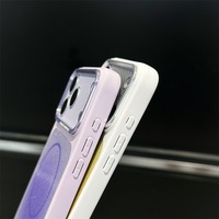 Nouvelle coque de téléphone magnétique à paillettes dégradées pour iPhone 18 17 16 15 14 13 Pro Max, accessoires de téléphone brillants haut de gamme personnalisés