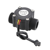 Capteur de débit d'eau à effet Hall G3/4 NPT3/4 avec sortie impulsion NPN pour contrôle de pompe à eau et chauffe-eau PLC