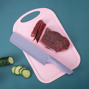 Thép Không Gỉ Dao Nhà Bếp 7 Mảnh Thiết Lập Sắc Nét Đầy Màu Sắc Lưỡi ABS + Tpr Xử Lý Dao Thịt Cá Trái Cây Cắt Khối Phụ Kiện - Product Image 4