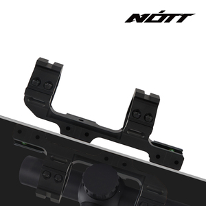 NOTT แท่นยึดกล้องแบบ Cantilever สำหรับติดตั้งบนปืนแบบชิ้นเดียว, ความสูงเส้นตรงกลาง 1.14 นิ้ว, พร้อมระดับน้ำในตัว - Product Image 1
