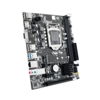 Motherboard h 61 LGA 1155 Micro Atx H61 PC Motherboard DDR3 CPU Dual Channel Desktop H61 Mother Board UNTUK Gaming PC DDR3 3rd