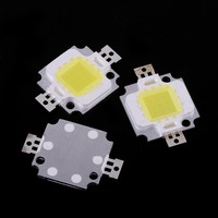 Ampoule LED haute puissance 10W 5V 200LM, 10 pièces, puce LED SMD pour luminaires DIY, lumière blanche chaude, lumière du jour 455460NM