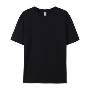 Design Men's Short Sleeve T-<b>Shirt</b> 100% Cotton High Quality Collarless Dress <b>Shirt</b> with Popular Prints Wholesale - Product Image 1