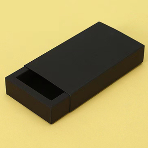 Tùy chỉnh màu trắng mờ PVC có thể gập lại ngăn kéo hộp quà tặng kraft loại giấy UV lớp phủ phong cách Kraft Giấy hộp đồ trang sức ngăn kéo hộp - Product Image 5