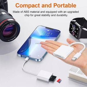 USB C SD <b>Card</b> Reader Type C <b>Card</b> Reader with Dual Slot <b>Memory</b> <b>Card</b> Reader for iPhone 15 16/iPad/MacBook/Mac - Product Image 4